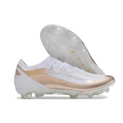 adidas X Crazyfast Messi.1 FG Blanc Cuivre Métallique