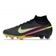 Nike Zoom Mercurial Superfly 9 Elite FG MR Noir Argentee