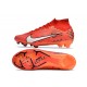 Nike Zoom Mercurial Superfly 9 Elite FG MDS Carmin Clair Ivoire Pâle Mandarine Vif