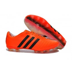 Nouveau Crampons Foot Adidas 11Pro FG Pas Cher Orange Noir