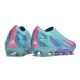 Crampon adidas X Crazyfast.1 LL FG Messi X Miami Turquoise Rose