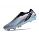 Crampon adidas X Crazyfast.1 LL FG Argent Métallique Bleu Bonheur Noir