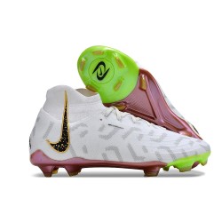 Crampons Nike Phantom Luna Elite FG X WWC Blanc Noir Or