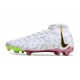 Crampons Nike Phantom Luna Elite FG X WWC Blanc Noir Or