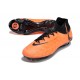 Crampons Nike Phantom Luna Elite FG Crampons Nike Phantom Luna Elite FG Orange Noir