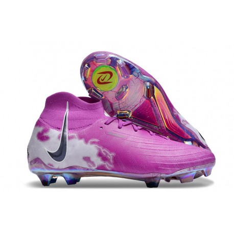 Crampons Nike Phantom Luna Elite FG SE Fuchsia Rêve Raisin Très Pâle