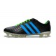 2015 Crampons Adidas 11Pro FG Adidas Chaussures Noir Bleu Vert