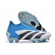 Chaussure adidas Predator Accuracy + FG Blanc Bleu Noir