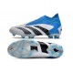 Chaussure adidas Predator Accuracy + FG Blanc Bleu Noir