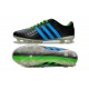 2015 Crampons Adidas 11Pro FG Adidas Chaussures Noir Bleu Vert