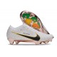 Crampons Nike Zoom Mercurial Vapor XV Elite FG Blanc Or Noir