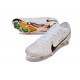 Crampons Nike Zoom Mercurial Vapor XV Elite FG Blanc Or Noir