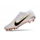 Crampons Nike Zoom Mercurial Vapor XV Elite FG Blanc Or Noir