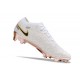 Crampons Nike Zoom Mercurial Vapor XV Elite FG Blanc Or Noir