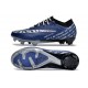 Crampons Nike Zoom Mercurial Vapor XV Elite FG Bleu Argent