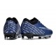 Crampons Nike Zoom Mercurial Vapor XV Elite FG Bleu Argent