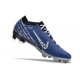 Crampons Nike Zoom Mercurial Vapor XV Elite FG Bleu Argent