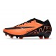 Crampons Nike Zoom Mercurial Vapor XV Elite FG Orange Noir