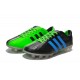 2015 Crampons Adidas 11Pro FG Adidas Chaussures Noir Bleu Vert