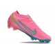 Crampons Nike Zoom Mercurial Vapor XV Elite FG Rose Bleu