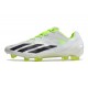 Chaussure adidas X Crazyfast + FG Blanc Noir Citron Lucide