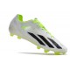 Chaussure adidas X Crazyfast + FG Blanc Noir Citron Lucide