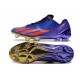 Chaussure adidas X Crazyfast + FG Violet Rouge Bleu