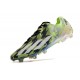 Chaussure adidas X Crazyfast + FG Citron Lucide Blanc Rouge