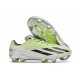 Chaussure adidas X Crazyfast Strung+ FG Gris Citron Lucide 