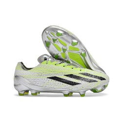 Chaussure adidas X Crazyfast Strung+ FG Gris Citron Lucide 