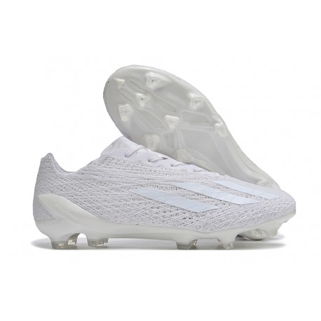 Chaussure adidas X Crazyfast Strung+ FG Blanc