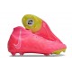 Crampons Nike Phantom Luna Elite FG Rose Jaune