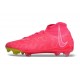 Crampons Nike Phantom Luna Elite FG Rose Jaune