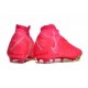 Crampons Nike Phantom Luna Elite FG Rose Jaune