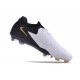 Nike Phantom Luna II Elite FG Blanc Noir Pièce Dor Métallique