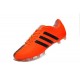 Nouveau Crampons Foot Adidas 11Pro FG Pas Cher Orange Noir