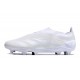 adidas Predator Elite Laceless FG Blanc Argent Mét