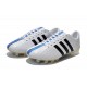 Nouveau Crampons Foot Adidas 11Pro FG Pas Cher Blanc Bleu Noir