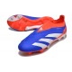 adidas Predator Elite Laceless FG Bleu Blanc Rouge