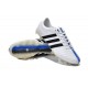 Nouveau Crampons Foot Adidas 11Pro FG Pas Cher Blanc Bleu Noir