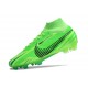 Nike Zoom Mercurial Superfly 9 Elite FG Dream Speed 8 - Vert Noir Vert