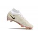 Nike Zoom Mercurial Superfly 9 Elite FG Blanc Noir Or