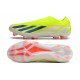 Crampon adidas X Crazyfast.1 LL FG Jaune Solaire Equipe Noir Blanc