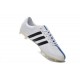 Nouveau Crampons Foot Adidas 11Pro FG Pas Cher Blanc Bleu Noir