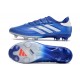 Chaussure adidas Copa Pure II FG Bleu Lucide Blanc Rouge Solaire