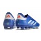 Chaussure adidas Copa Pure II FG Bleu Lucide Blanc Rouge Solaire