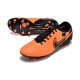 Chaussure Nike Tiempo Legend X Elite FG Orange Noir