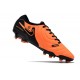 Chaussure Nike Tiempo Legend X Elite FG Orange Noir