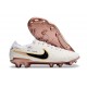 Chaussure Nike Tiempo Legend X Elite FG Blanc Or Noir