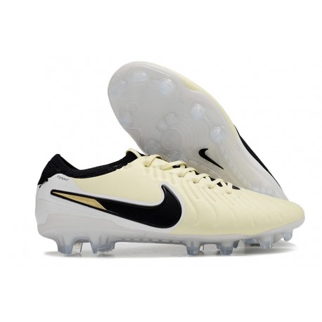 Chaussure Nike Tiempo Legend X Elite FG Mad Ready - Lemonade Noir